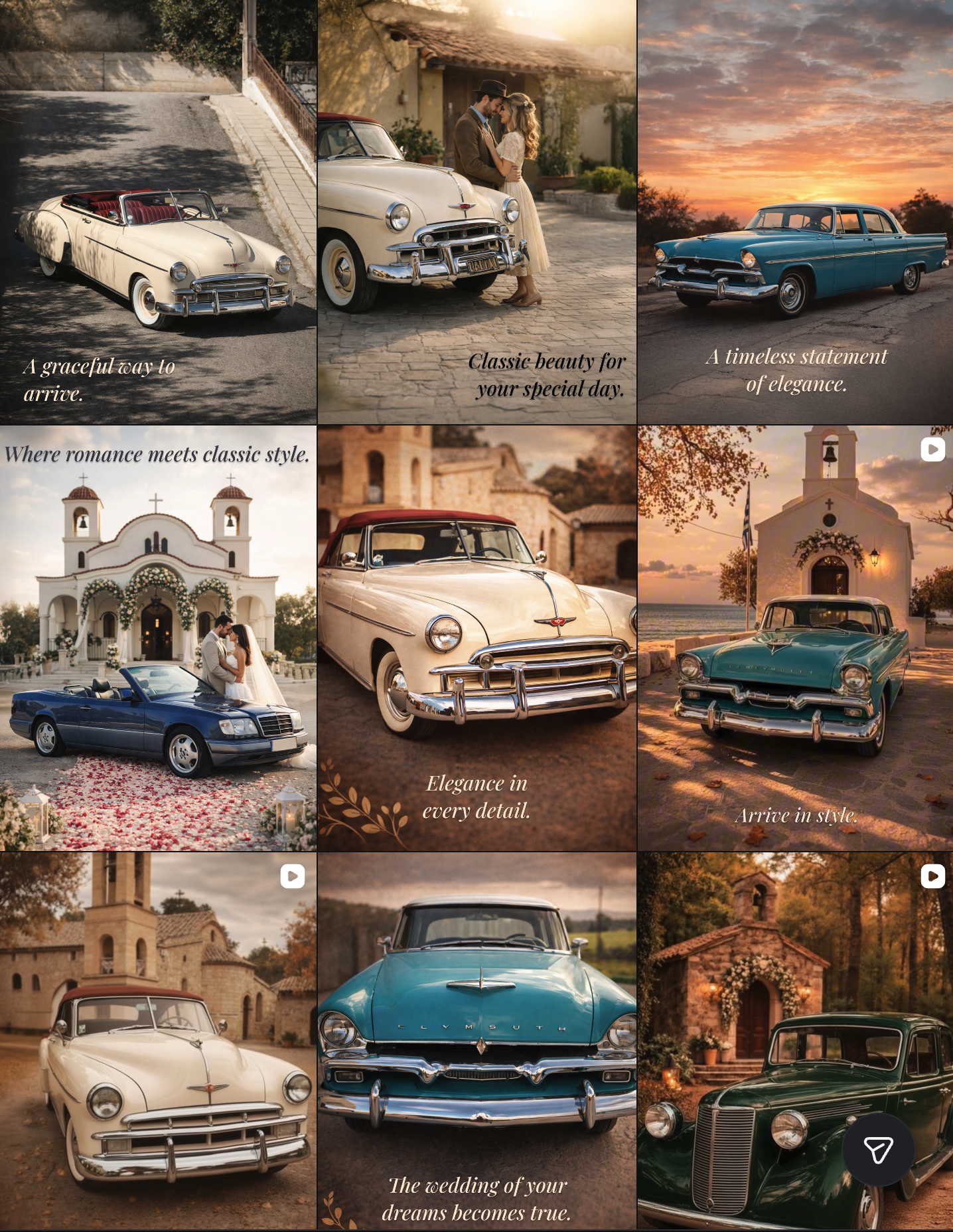 Back in Time Cars social media strategy